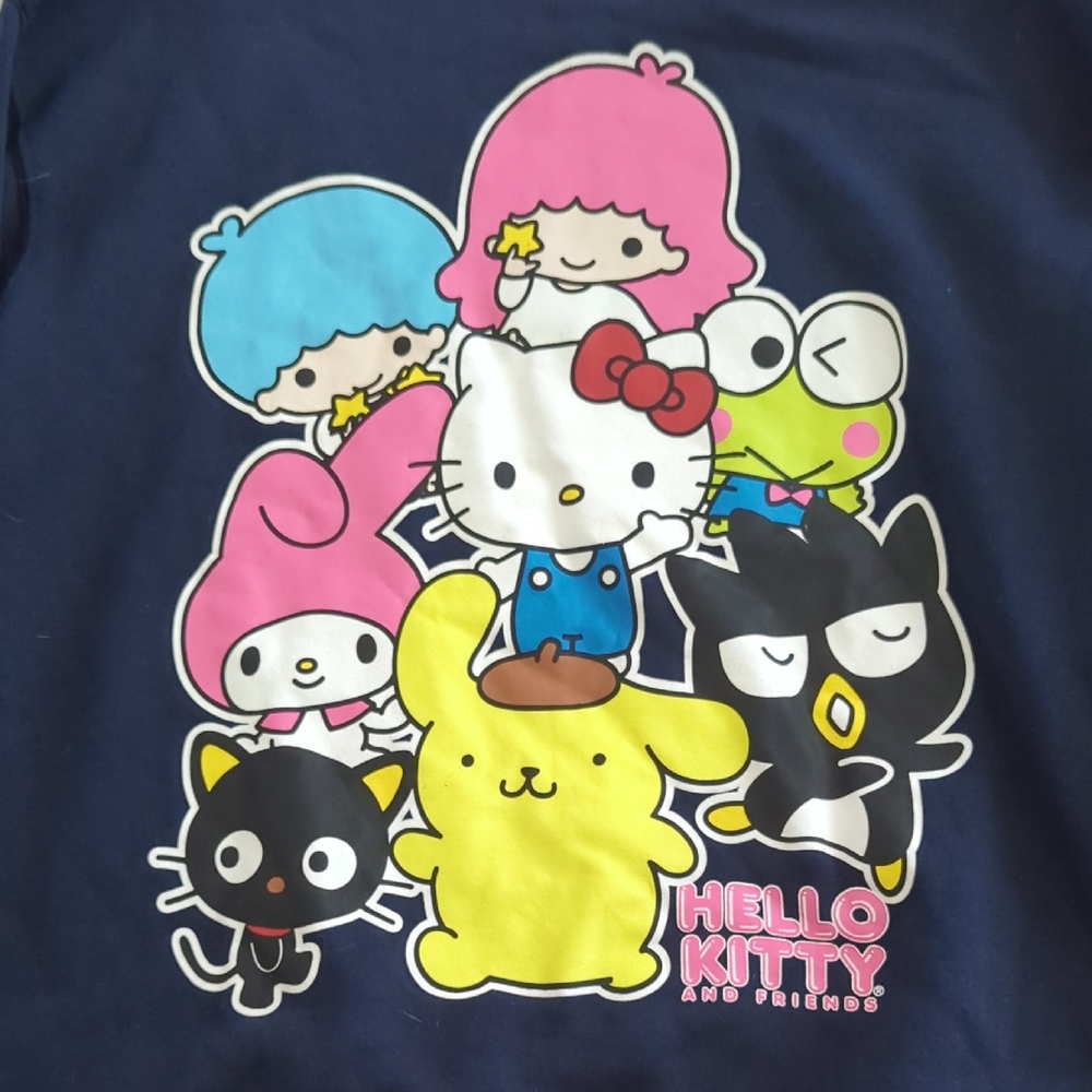 Hello Kitty and Friends Navy Blue Kids Tee